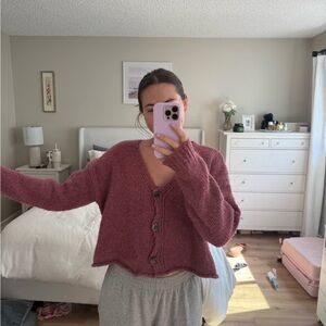 Urban outfitters Pink Sweater